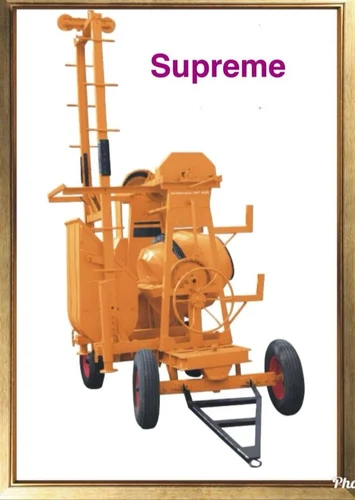 Four Channel Hydraulic Concrete Mixer