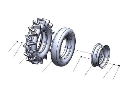TUBE 500X12 SPARE
